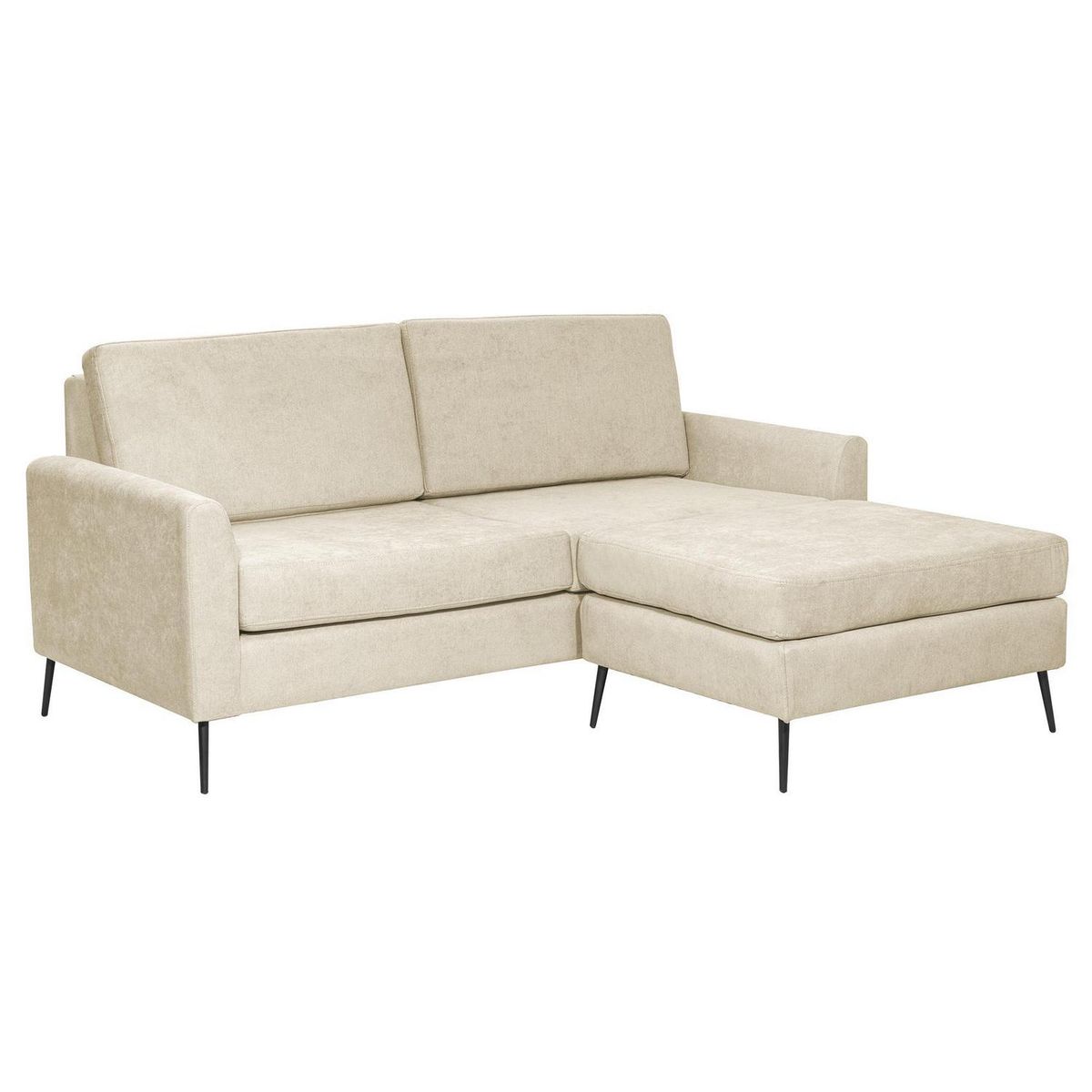 INTERMUEBLES - Sofá Seccional 3 cuerpos Washington 190x85x88 cm Beige