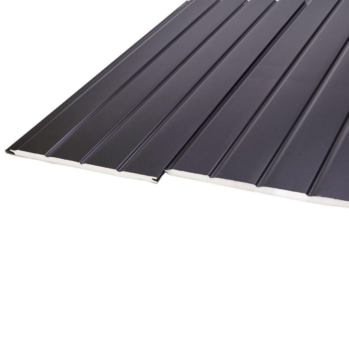 GRUPO CUBICO - Revestimiento Exterior 38.3x290 cm Negro 1.1 m2