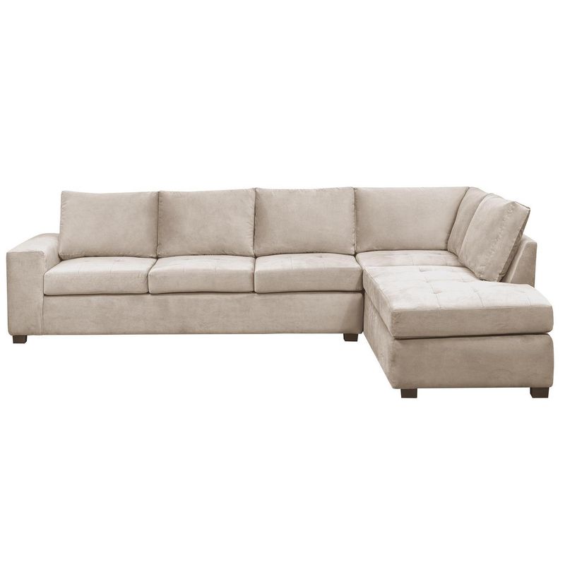 INNOVAMUEBLES - Sofá Seccional 5 cuerpos Senna 230x75x85 cm Beige
