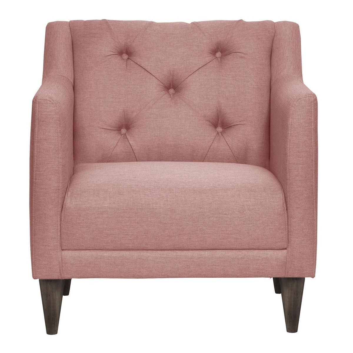INTERMUEBLES - Poltrona 1 cuerpo Conrad 74x82x75 cm Rosado