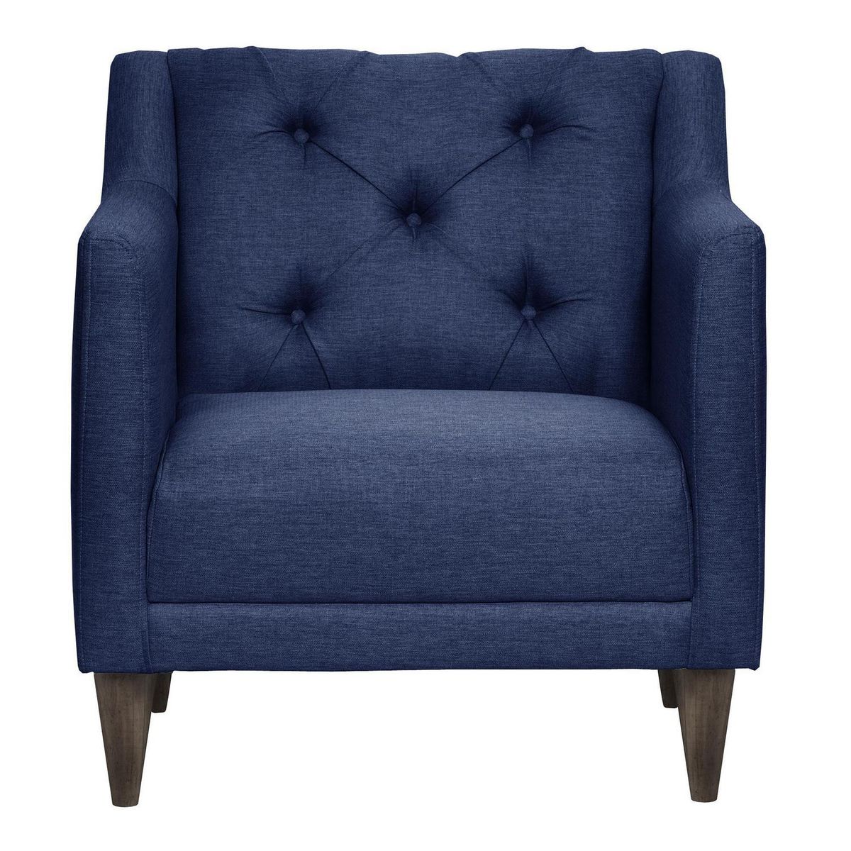 INTERMUEBLES - Poltrona 1 cuerpo Conrad 74x82x75 cm Azul