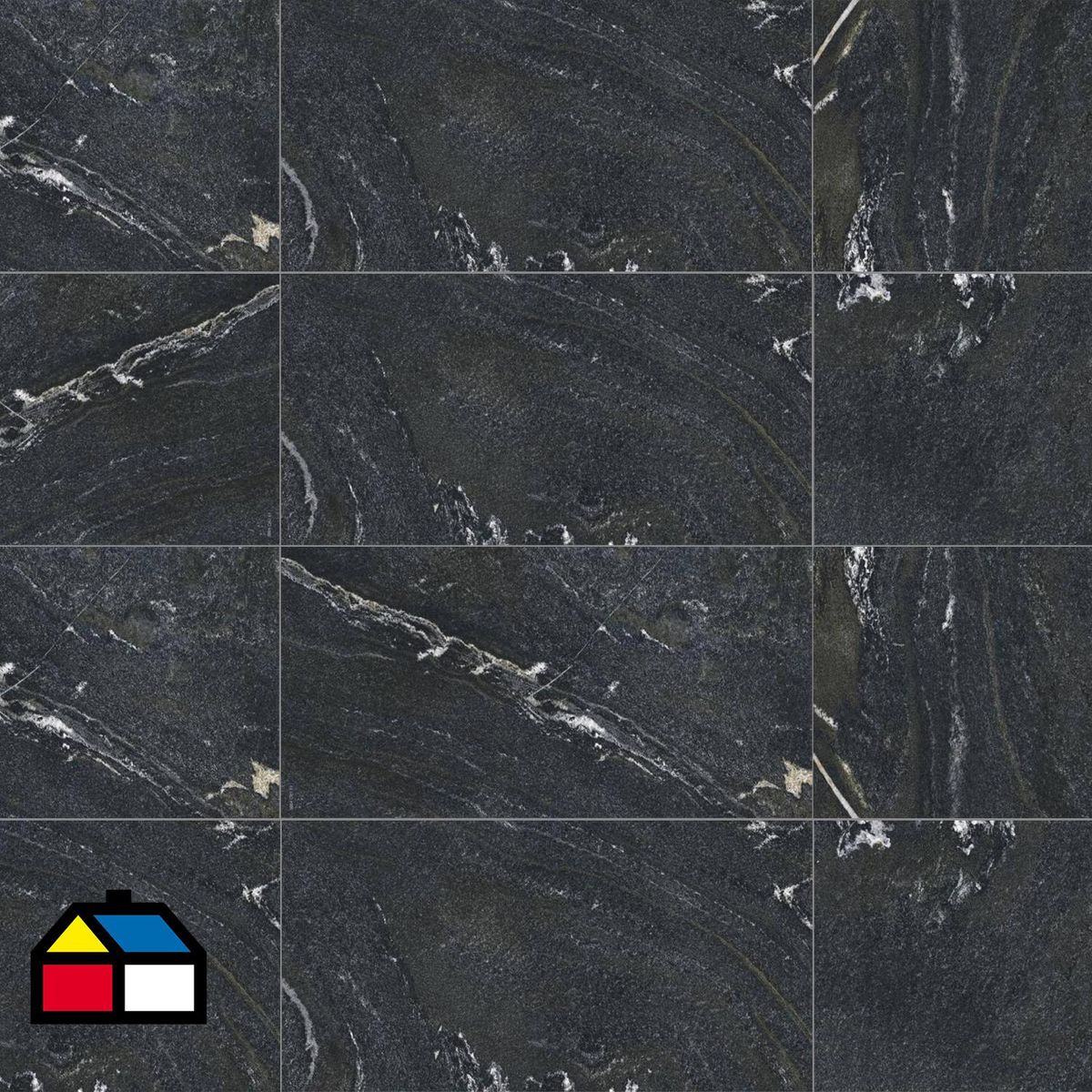 EMBRAMACO - Porcelanato 62x120 cm Gran Negro 2.28 m2