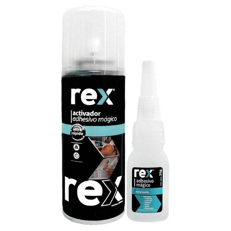 Adhesivo Mágico Instantáneo Multipropósito 25 gr/100ml Seca en 9 segundos