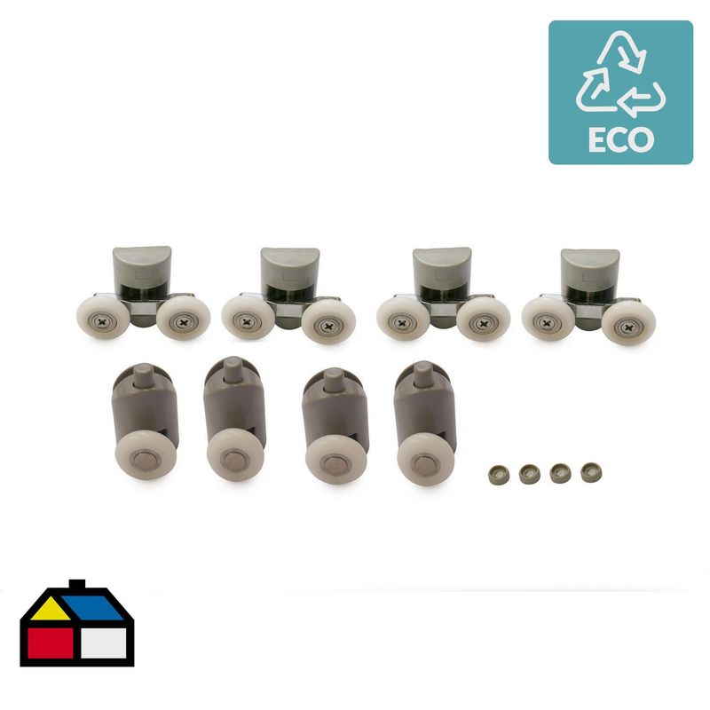 SENSI DACQUA - Kit Ruedas  6MM 90x90cm