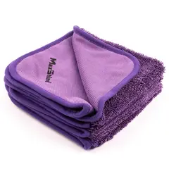 MAX SHINE - Set de 3 Toallas 600gsm 40x40cm Morado Secado