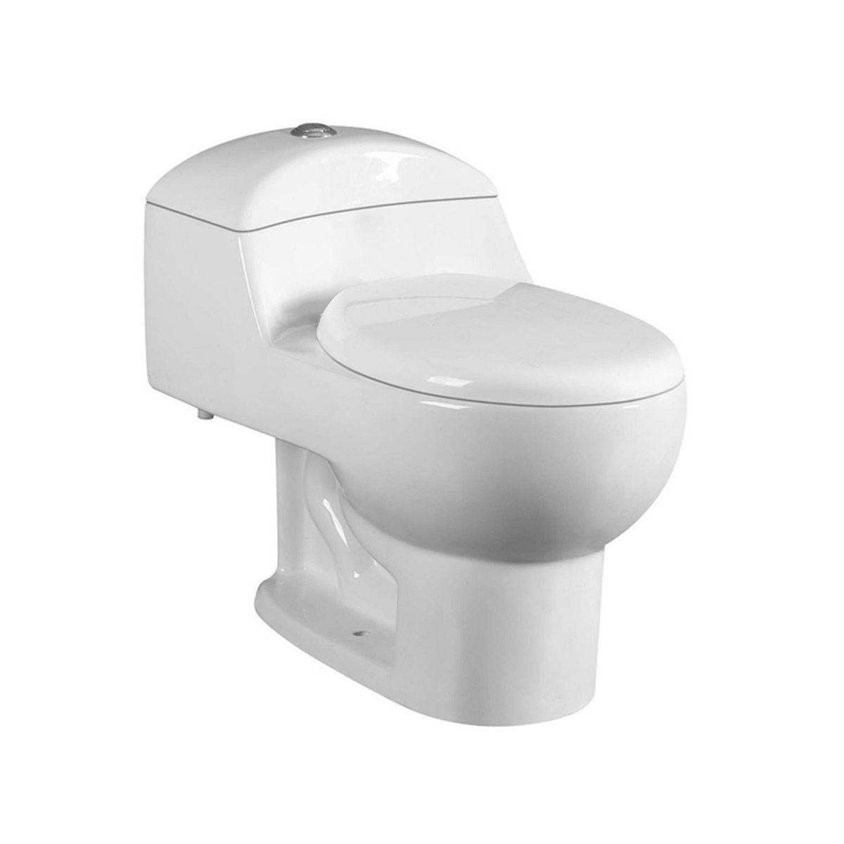 FANALOZA - Sanitario One piece a Piso 30,5 cm 6 Litros NEW CIRO SET BLANCO