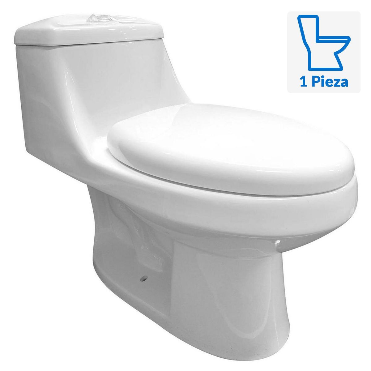 COLINA - Sanitario One piece a Piso 30,5 cm 6 Litros MOON PRONTO BLANCO