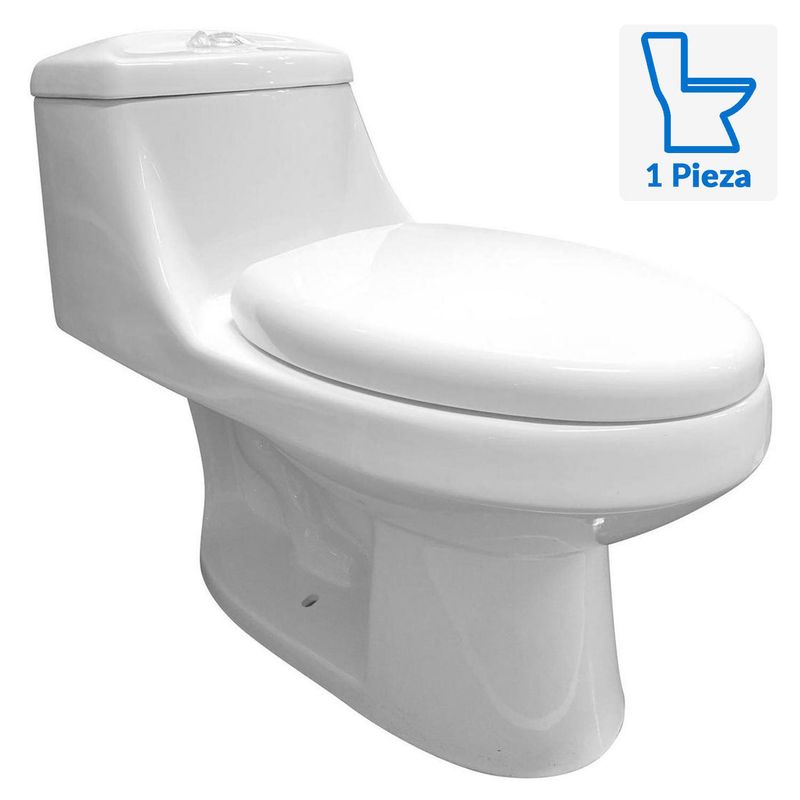 COLINA - Sanitario One piece a Piso 30,5 cm 6 Litros MOON PRONTO BLANCO