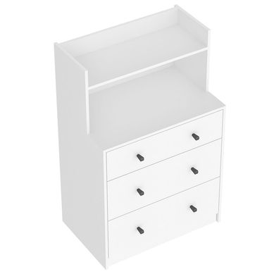 Comoda white 70x45x110 cm blanco
