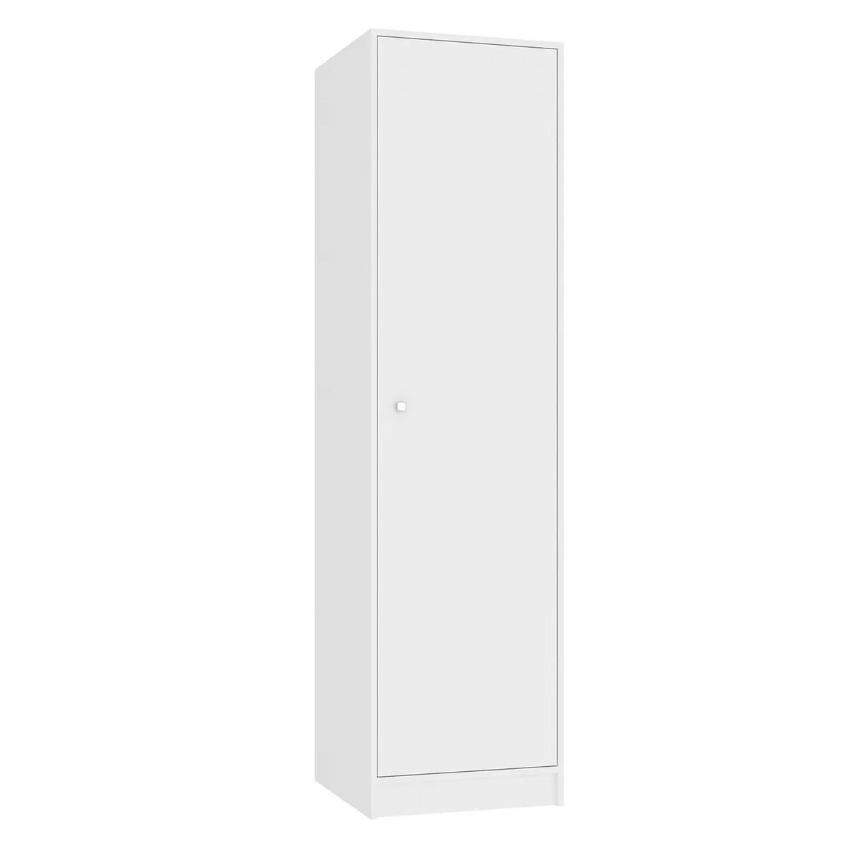 VEKKAHOME - Clóset White 1 Puerta(s) 2 Repisa(s) 48xx50 cm Blanco