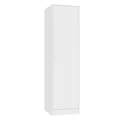 VEKKAHOME - Clóset White 1 Puerta(s) 2 Repisa(s) 48xx50 cm Blanco