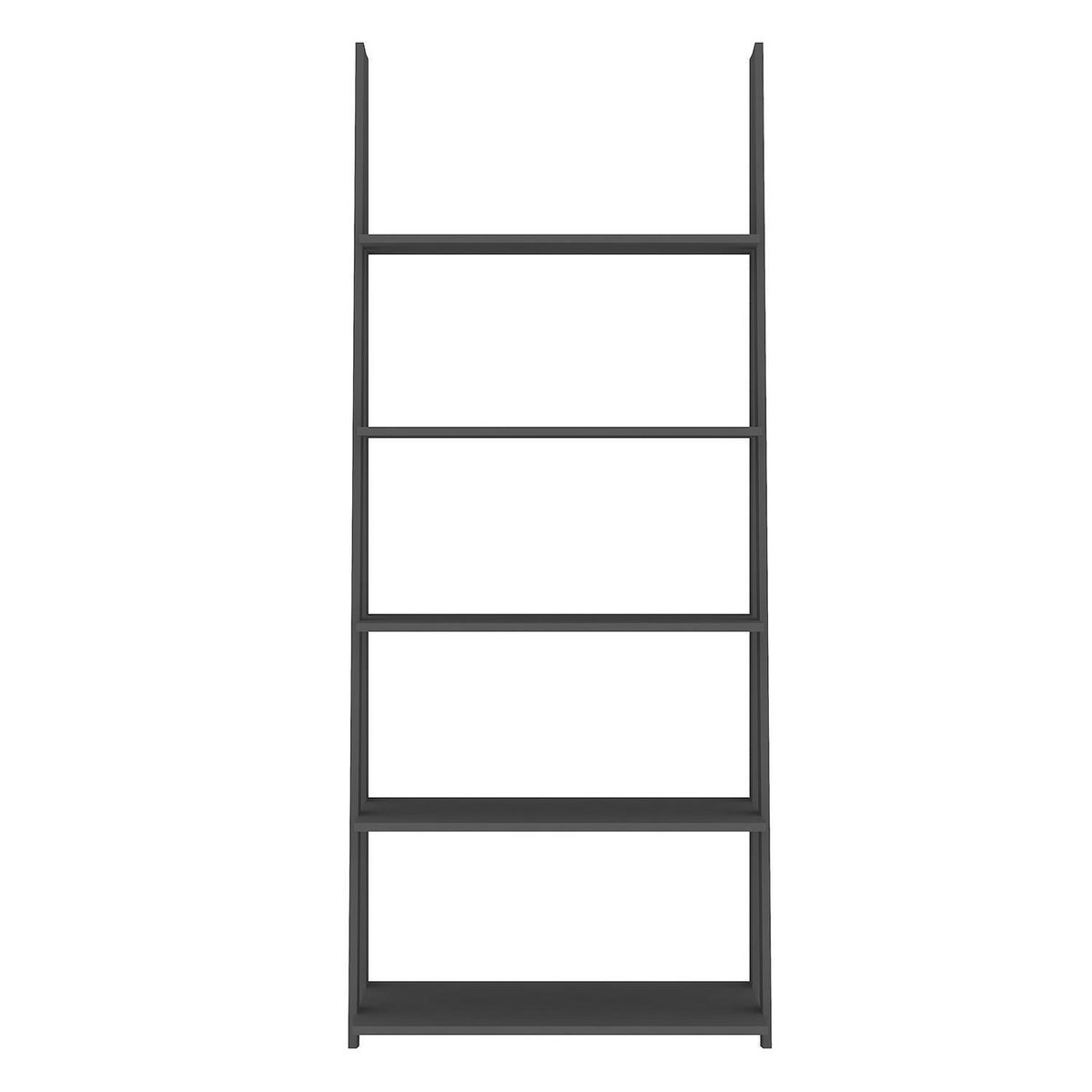 VEKKAHOME - Estante MDP 5 Nivel(es) 75x182x50 cm Gris