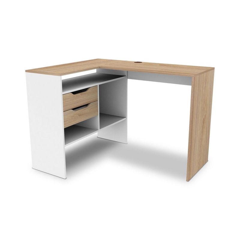 CIC - Escritorio Milán 115x80x45 cm Blanco Olmo