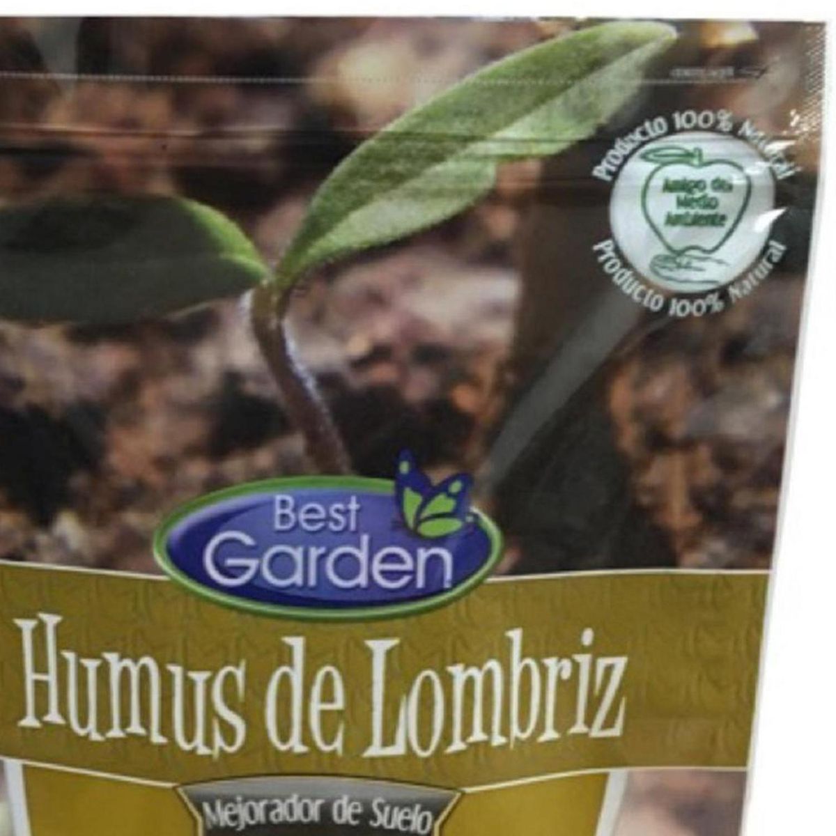 BEST GARDEN - Mejorador de suelo humus 1 kg bolsa