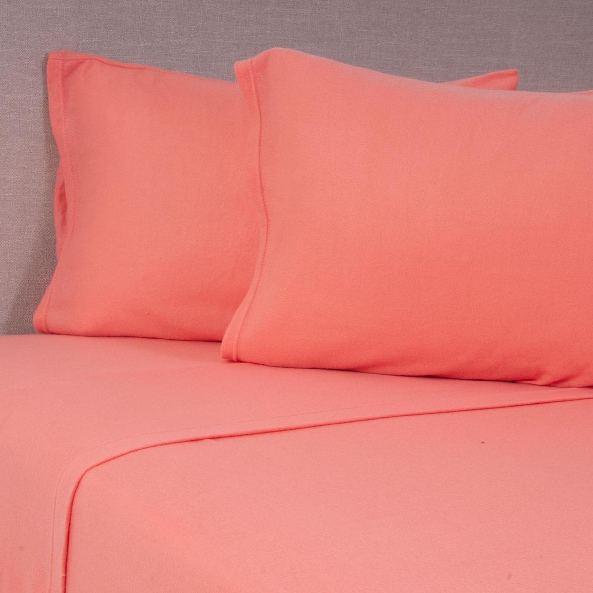 MASHINI - Sábana Polar Lisa King Coral