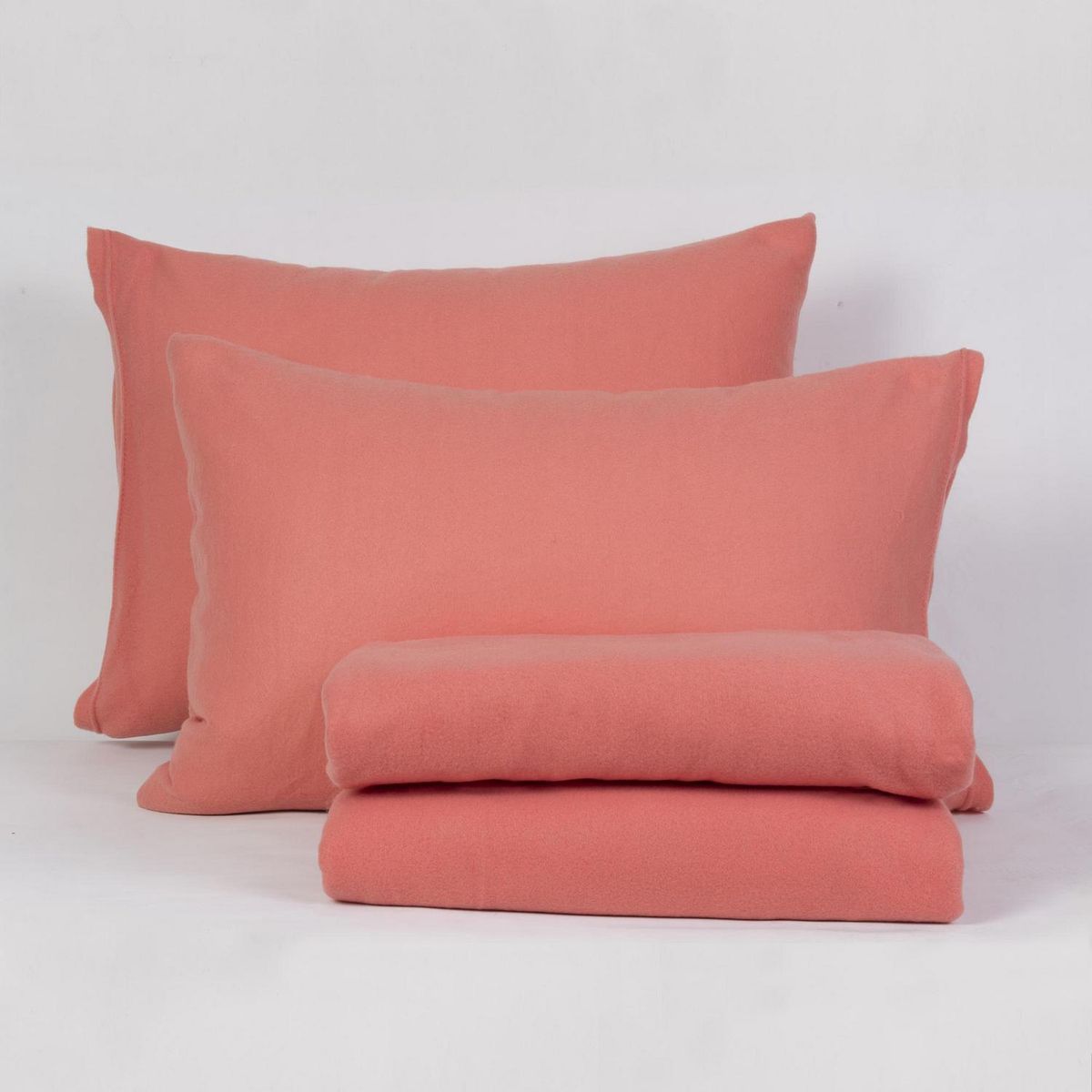 MASHINI - Sábana Polar Lisa King Coral