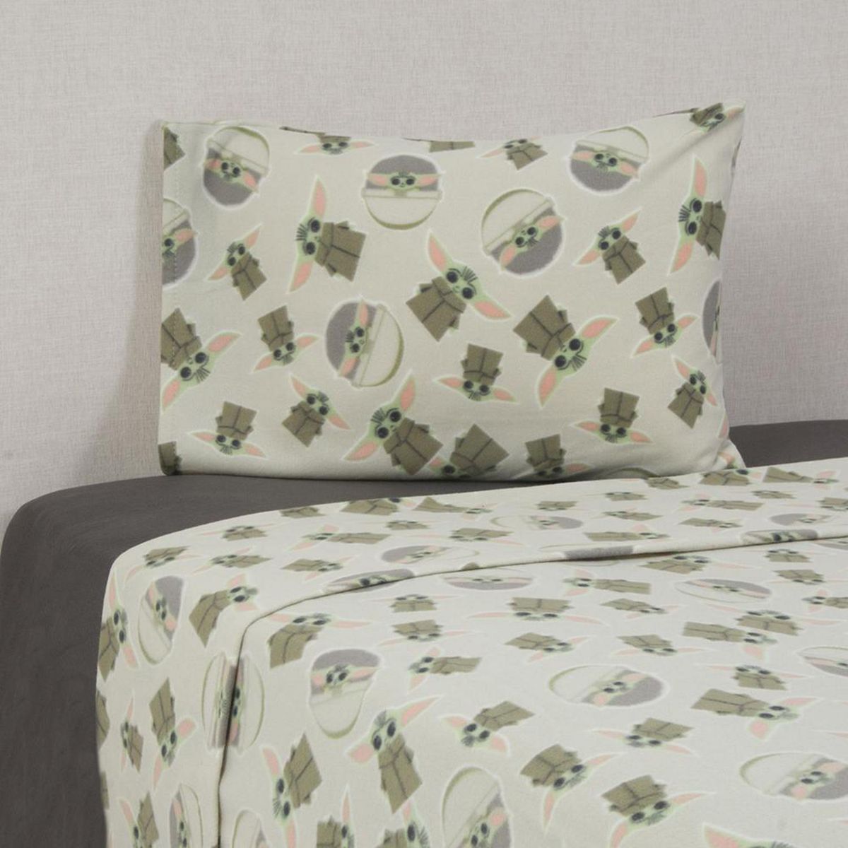 DISNEY - Sábana Star Wars Mandalorian 1.5 plazas Multicolor