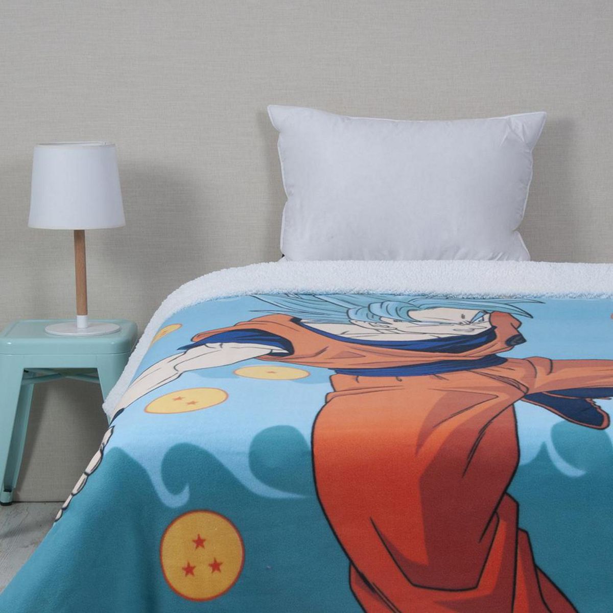 TOEI ANIMATION - Frazada Polar Sherpa Dragon Ball Z Super Especial Multicolor