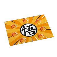 Individual Rectangular 29x43 cm Dragón Ball Z Naranjo