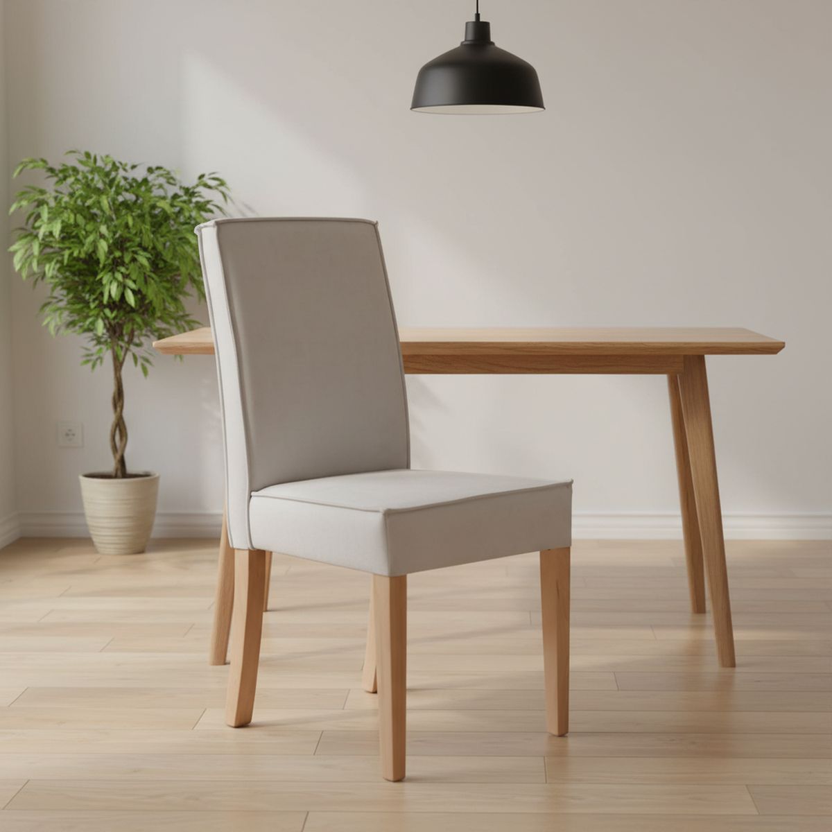 NUEVALINEA - Silla Andino Beige 102x46x52 cm