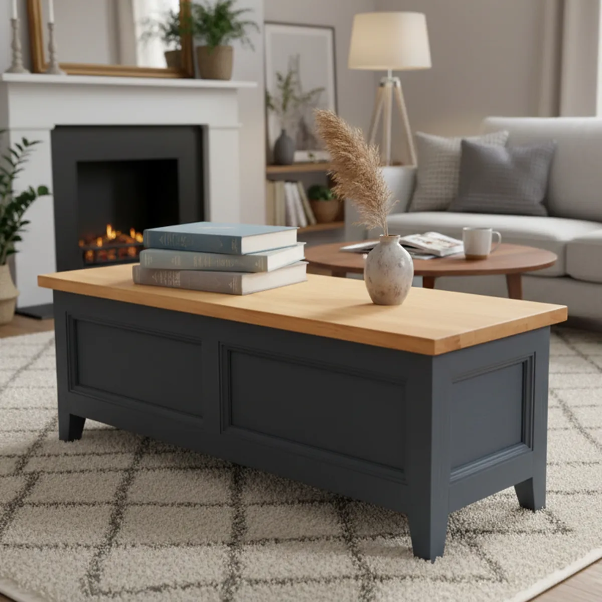 NUEVALINEA - Banqueta Baúl Osorno 150x50 cm