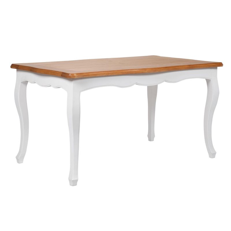 NUEVALINEA - Mesa comprovenzal blanco-miel