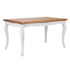 NUEVALINEA - Mesa comprovenzal blanco-miel