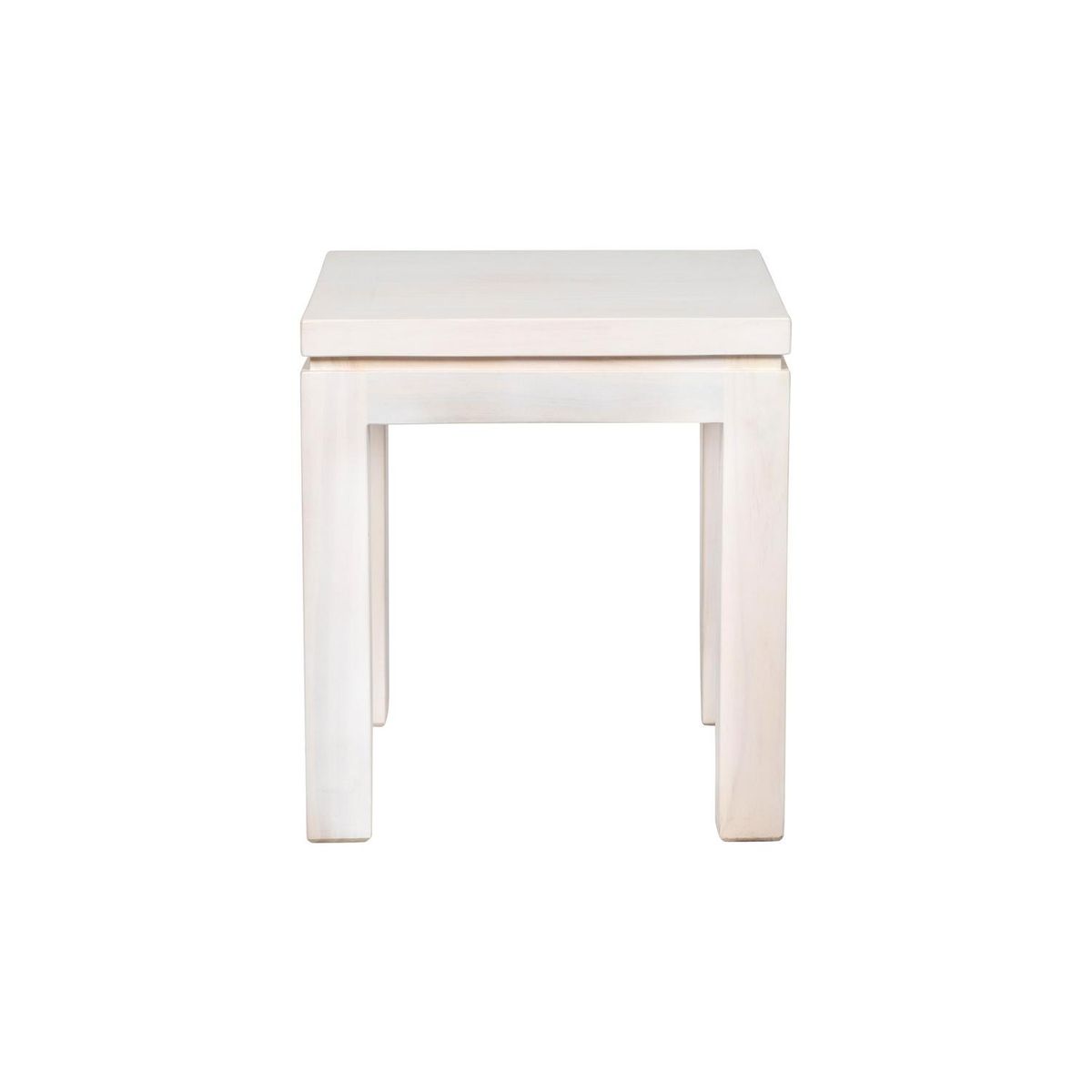 NUEVALINEA - Mesa lateral castilla blanca