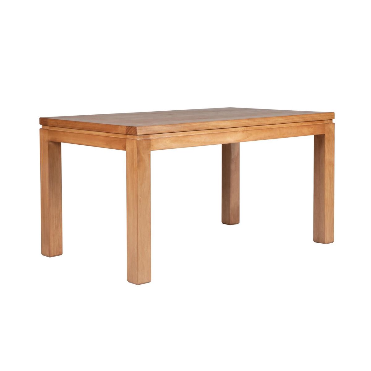 NUEVALINEA - Juego de Comedor Castilla 6 Sillas Mesa Rectangular 90x80x150 cm Miel