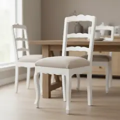 NUEVALINEA - Silla Provenzal Beige 96x46x48 cm