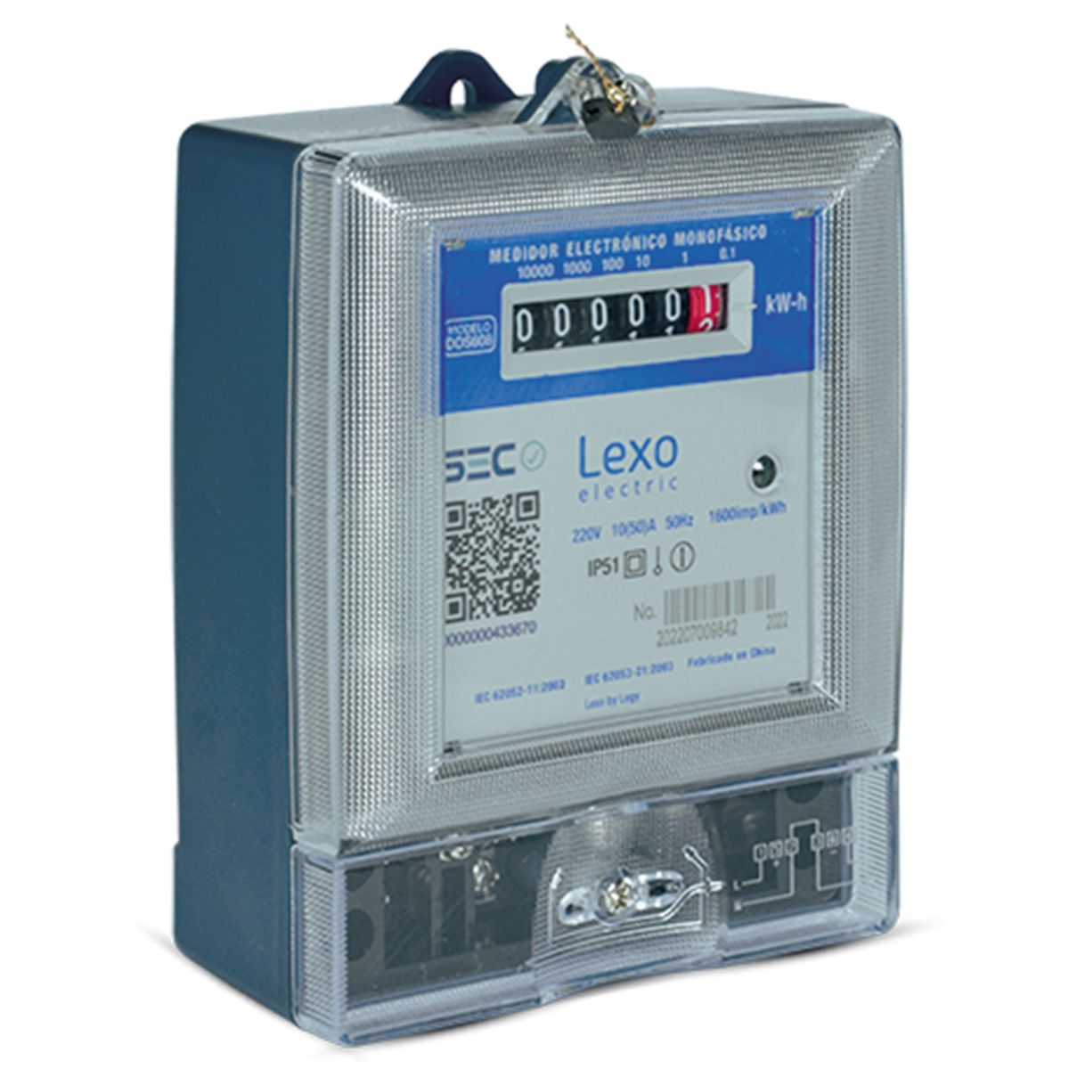 LEXO - Medidor de energía monofasico Lexo
