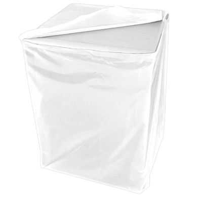 Funda para lavadora carga superior 7-8 kilos blanca