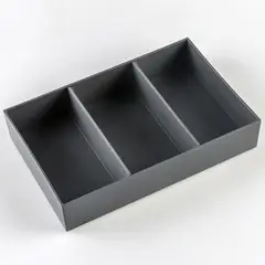 KLIPEN - Divisor de cajon plástico 3 espacios rectagular 320*210*60