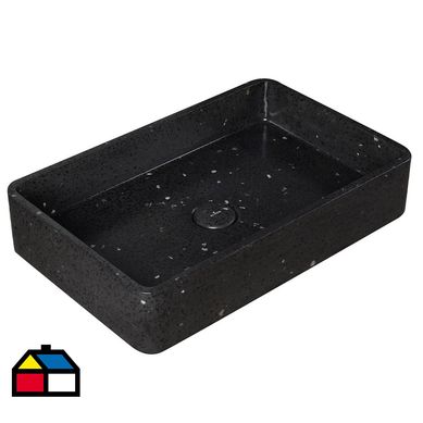 Lavamanos sobreponer rectangular 50,6X32,6 mm sin rebalse