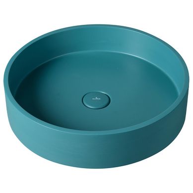 Lavamanos sobreponer redondo diametro 42,5 cm sin rebalse