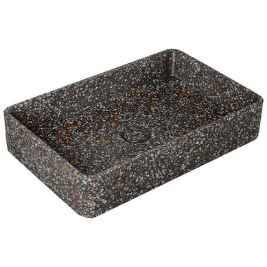 Lavamanos sobreponer rectangular 50,6X32,6 cm sin rebalse