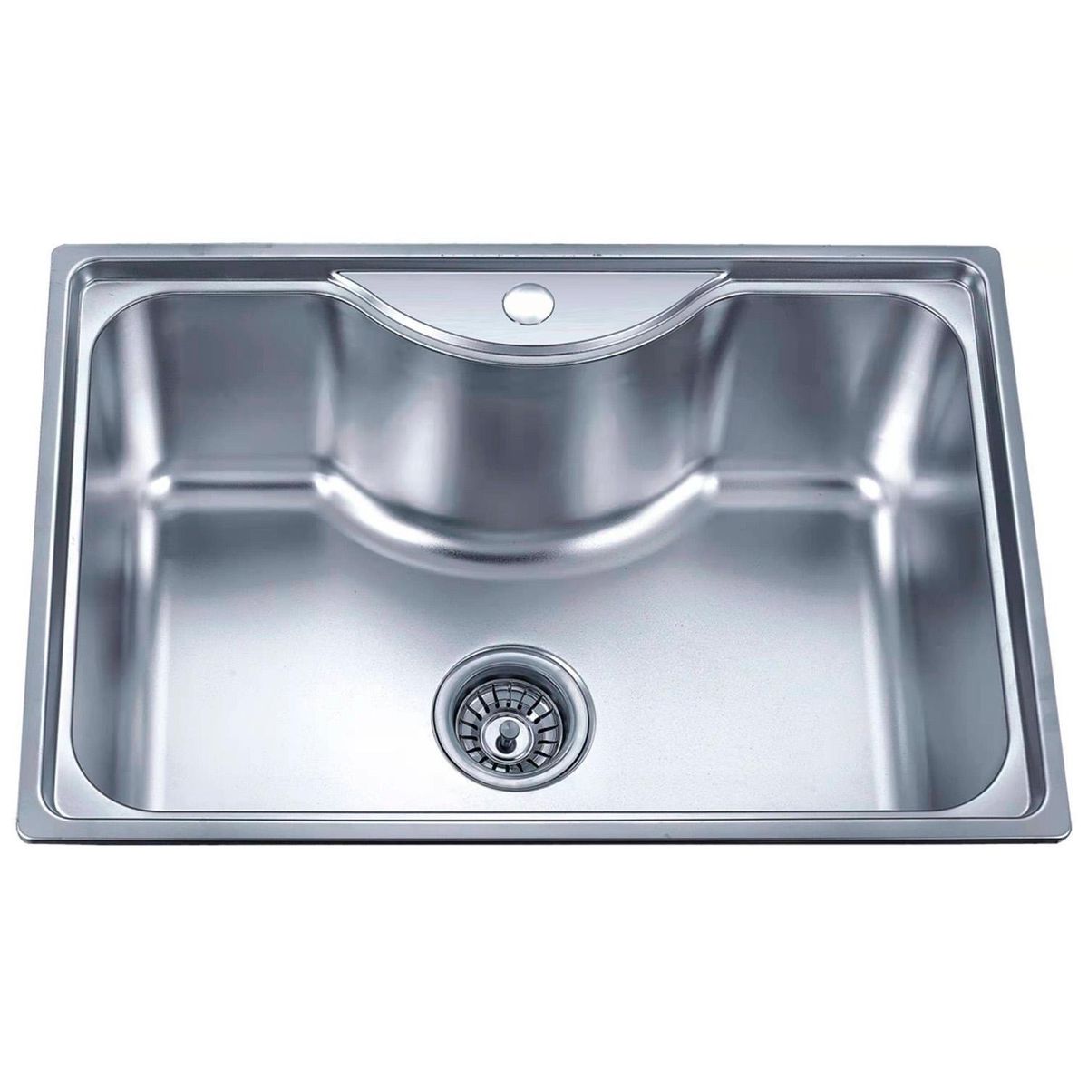 KLIPEN - Lavaplatos 1 Cubeta(s) 65x20x45 cm Acero inoxidable