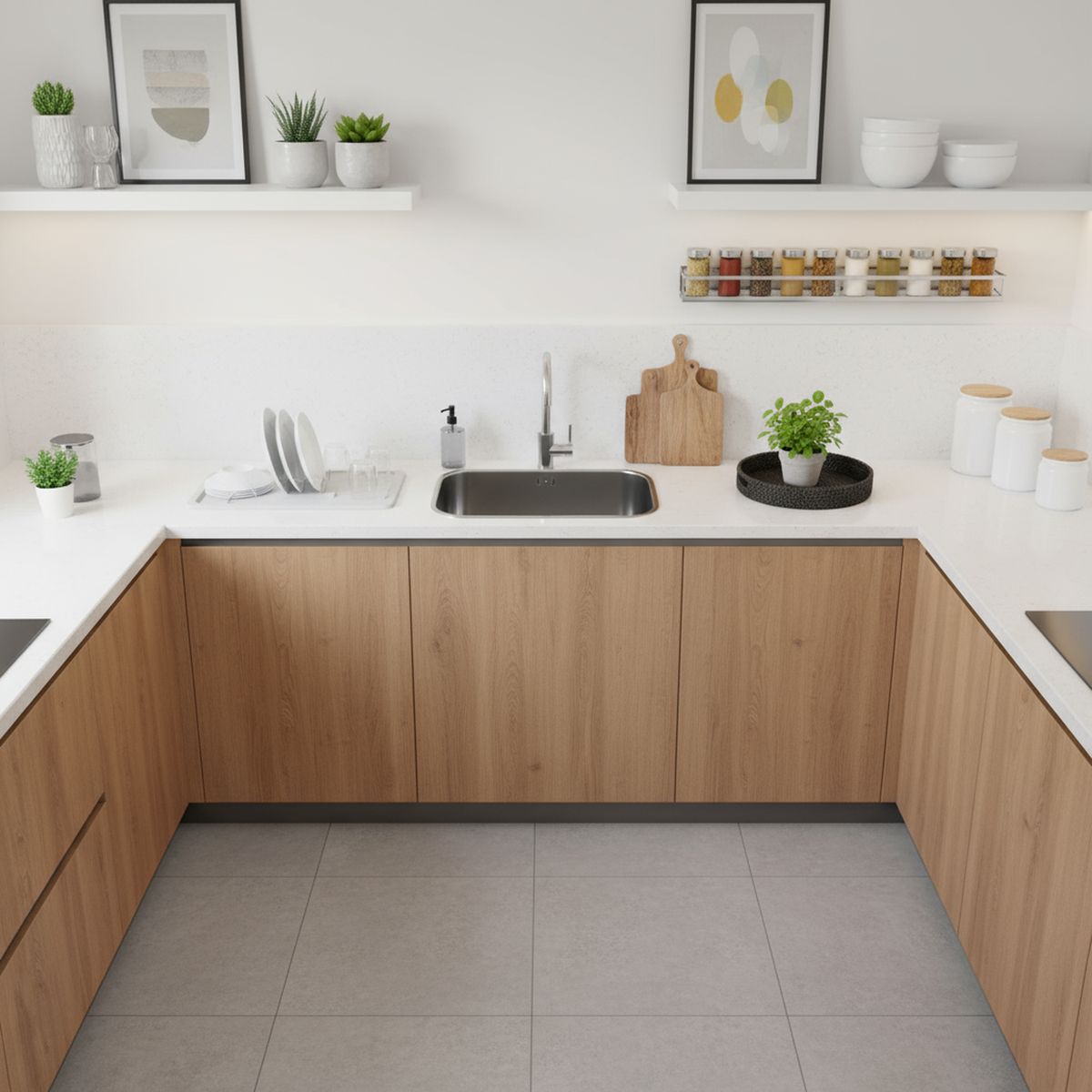 KLIPEN - Lavaplatos 1 Cubeta(s) 42.3x17x36.9 Acero inoxidable