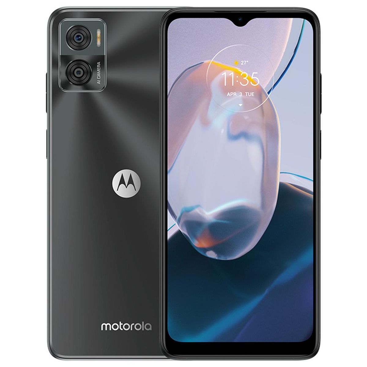 MOTOROLA - Celular Motorola E22i 64GB Gris SS