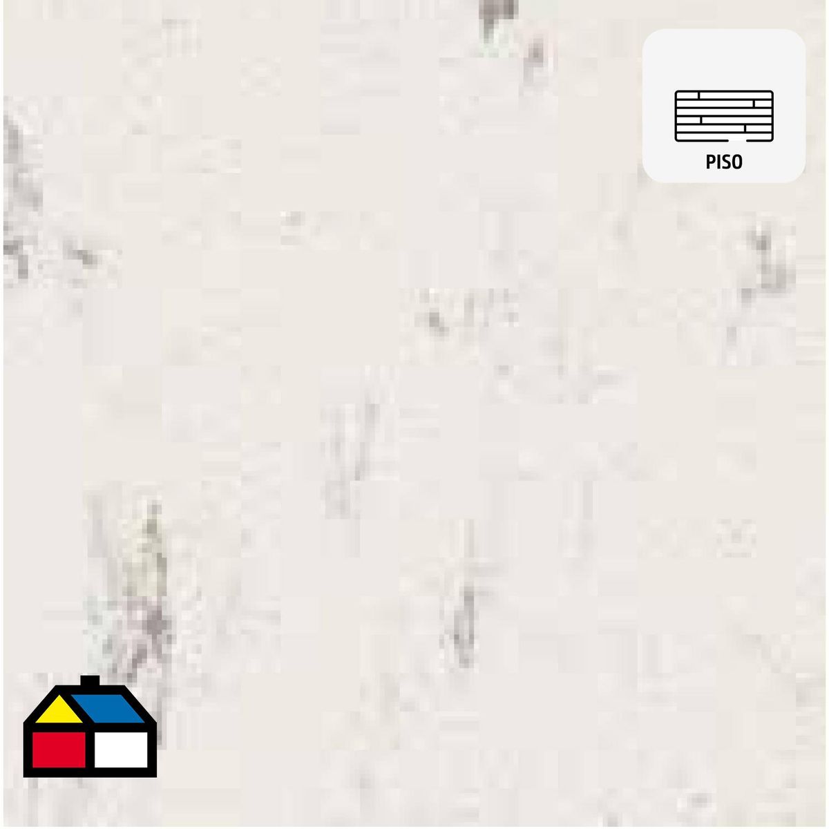 ETERSOL - Baldosa Vinílica 3.2 mm 305x305 cm ARQUITAC Blanco 4.18 m2