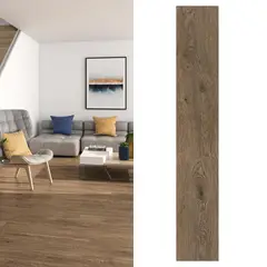 PAMESA - Porcelanato 20x120 cm Tree Marrón 1.68 m2