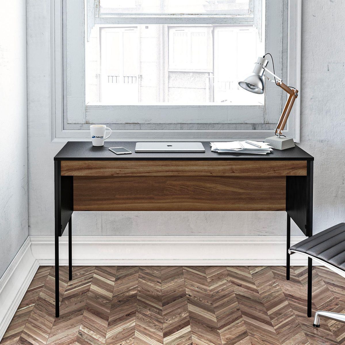 AMUV - Escritorio Onix Negro 120x75x45 cm