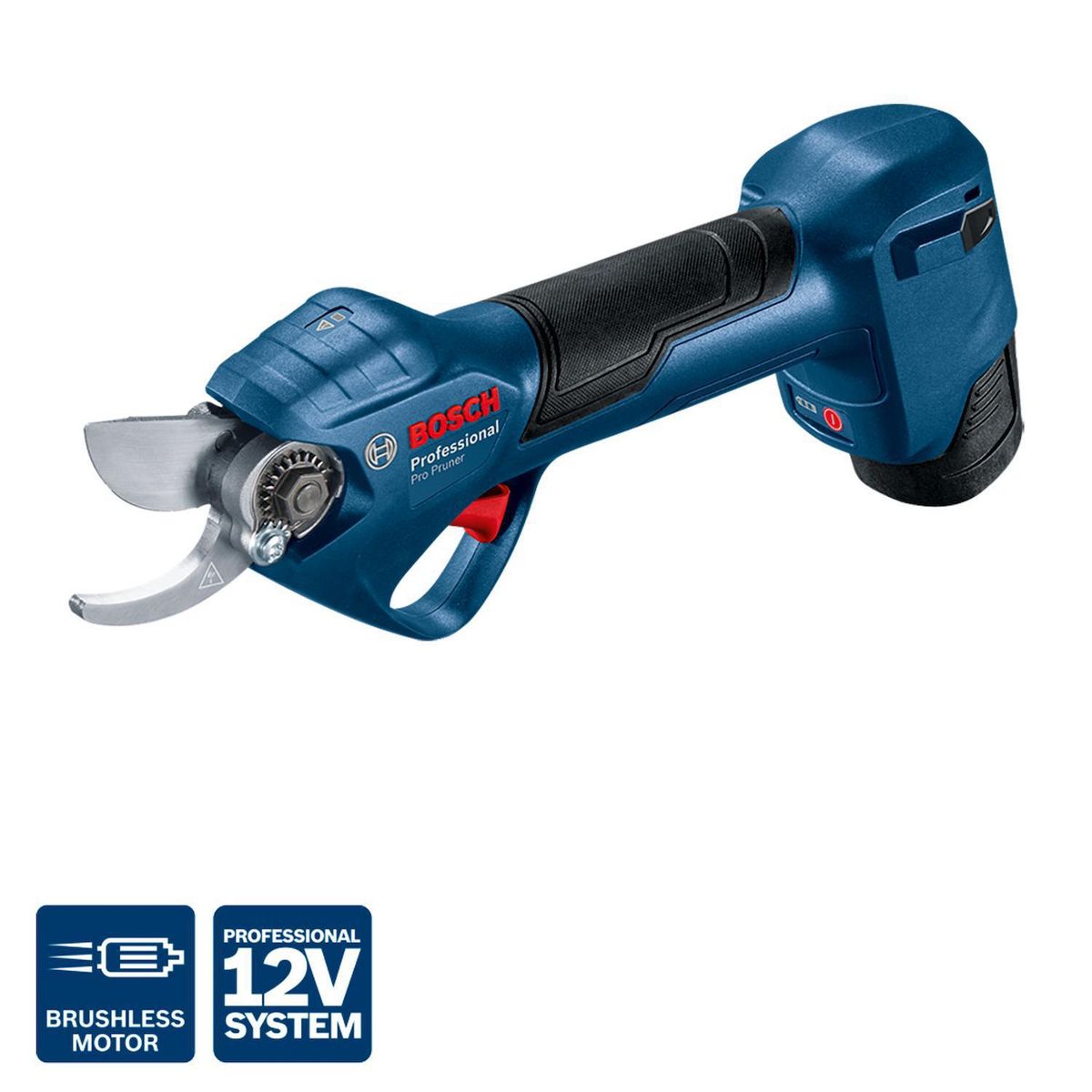 BOSCH - Tijera podar inalámbrica ProPruner12V + 2 baterías 2Ah + maletín