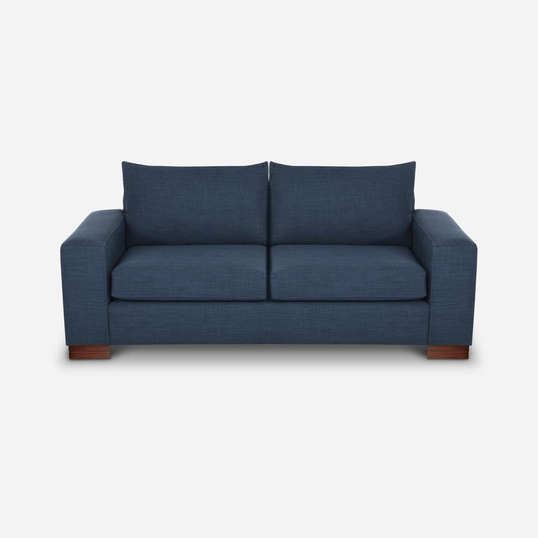 CIC Sofá 3 cuerpos Praga 205x80x88 cm Azul