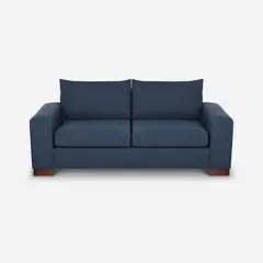 CIC - Sofá 3 cuerpos Praga 205x80x88 cm Azul petroleo