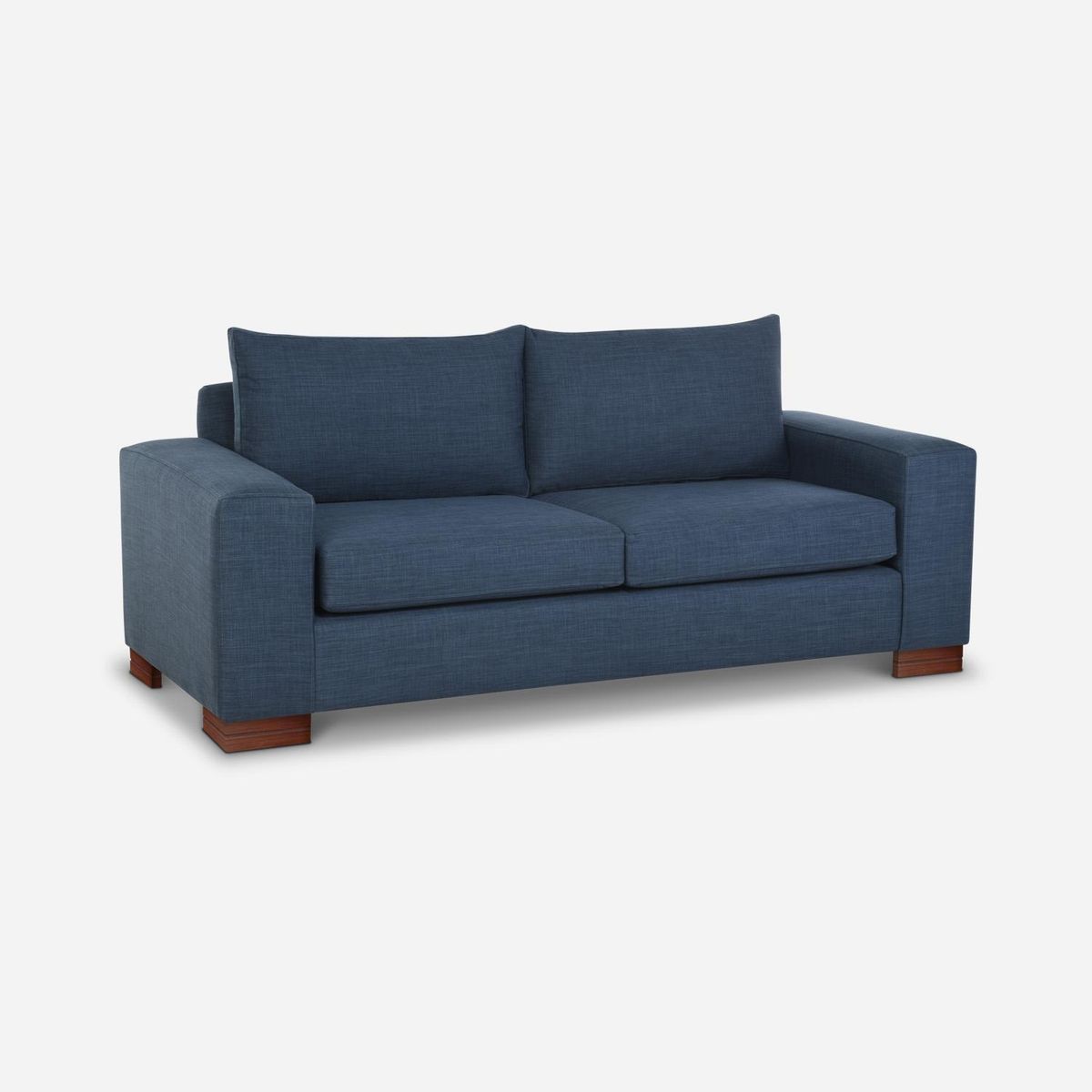 CIC - Sofá 3 cuerpos Praga 205x80x88 cm Azul petroleo