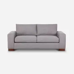 CIC - Sofá 3 cuerpos Praga 205x80x88 cm Gris Claro