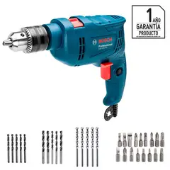 BOSCH - Taladro Percutor GSB 550 RE 550W 220V + 34 Accesprios