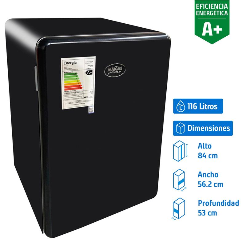MAIGAS - Minibar Minibar  116 Litros Negro HS-148RN