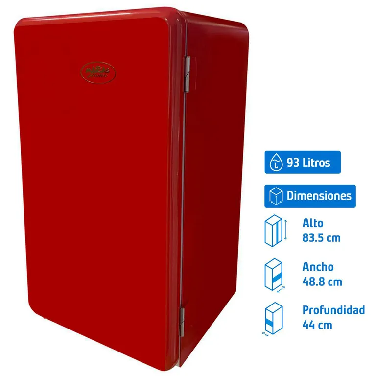 Frigobar 93 Litros Rojo HS-121LR